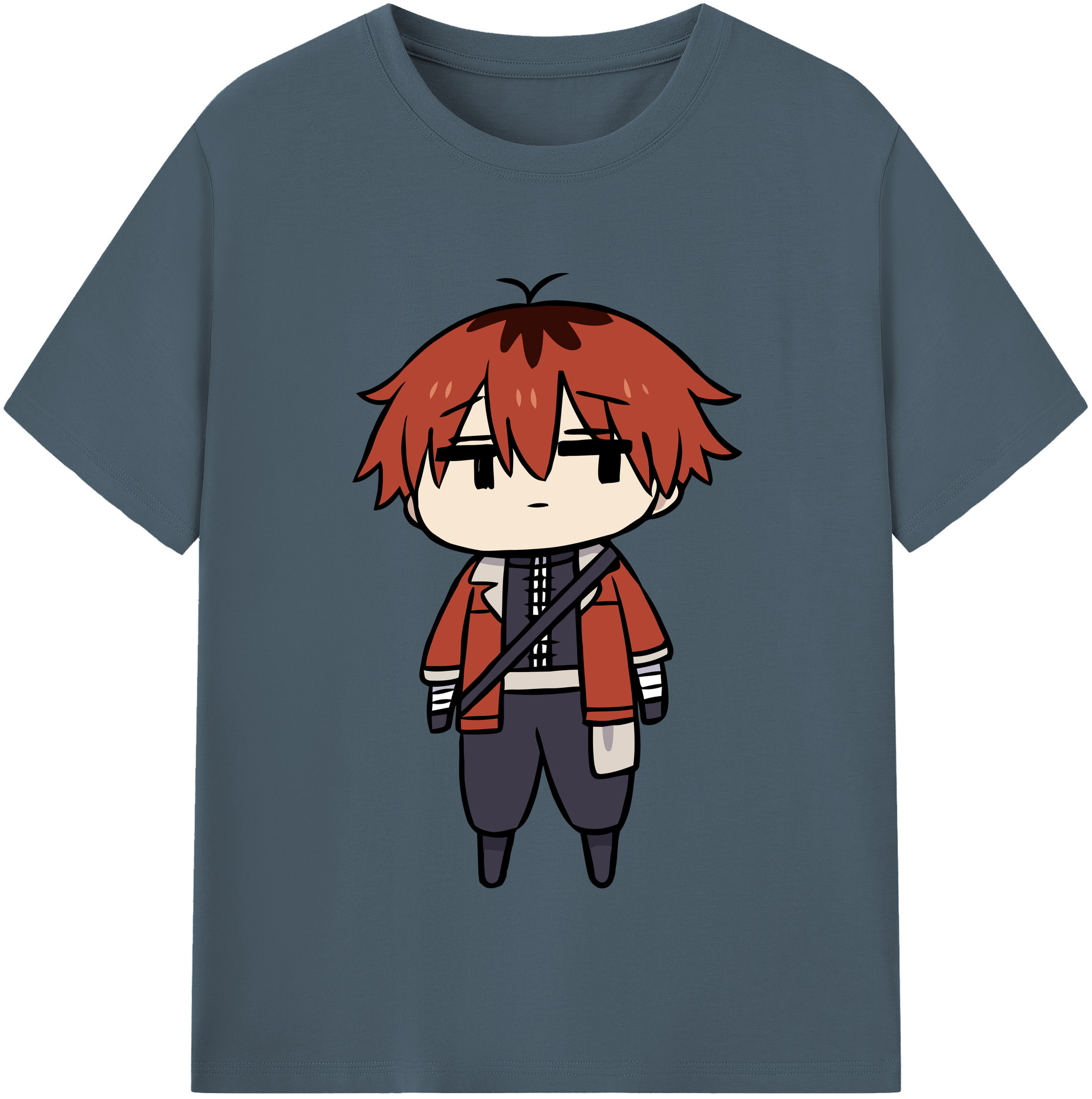 （画像用） 葬送のフリーレン Frieren 綿100％半袖Tシャツ（フロントプリント）
